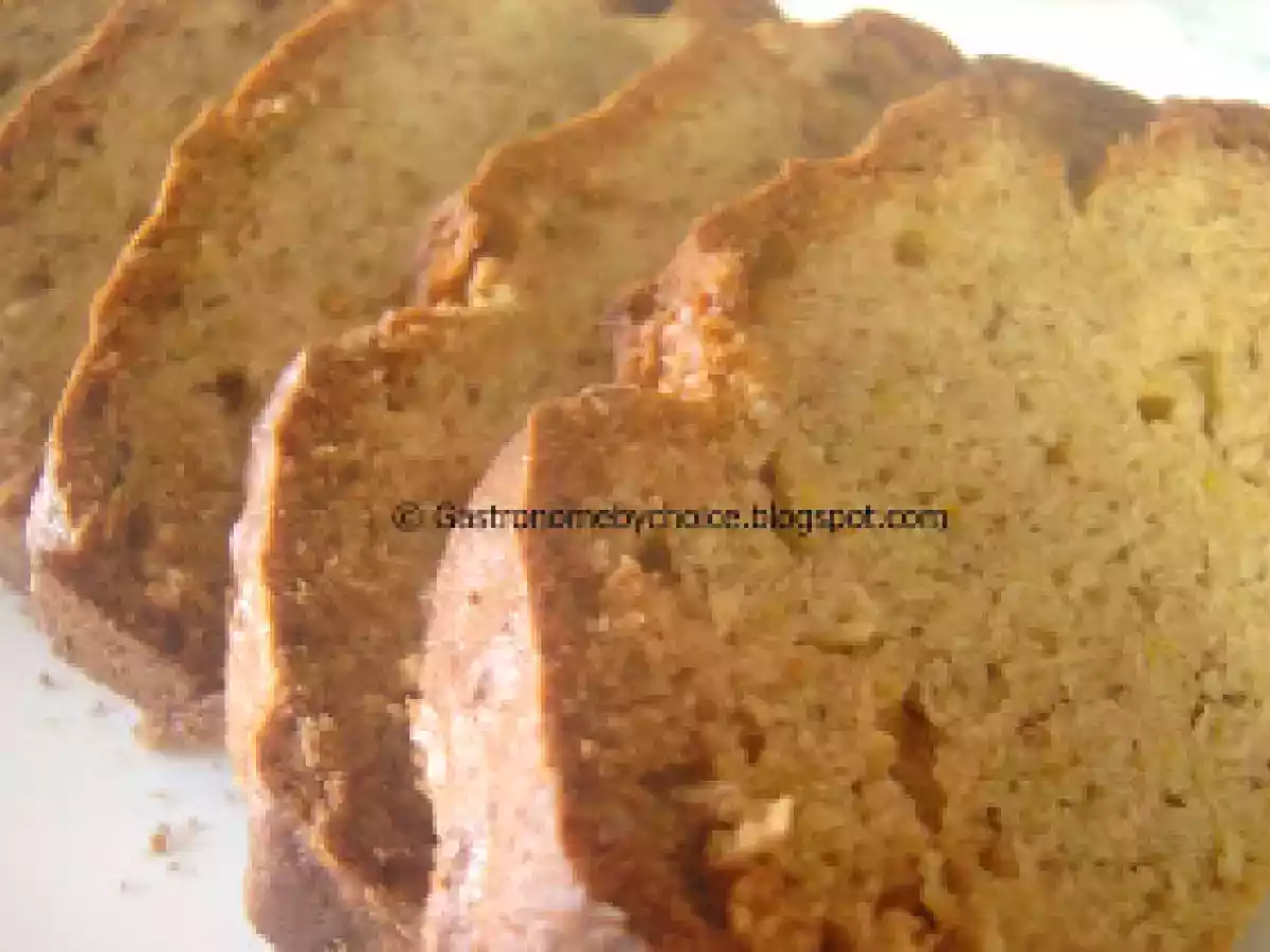 Orange banana bread