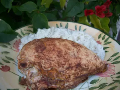 Orange-Blossom Scented Chicken(Dajaj Mai Qedda)