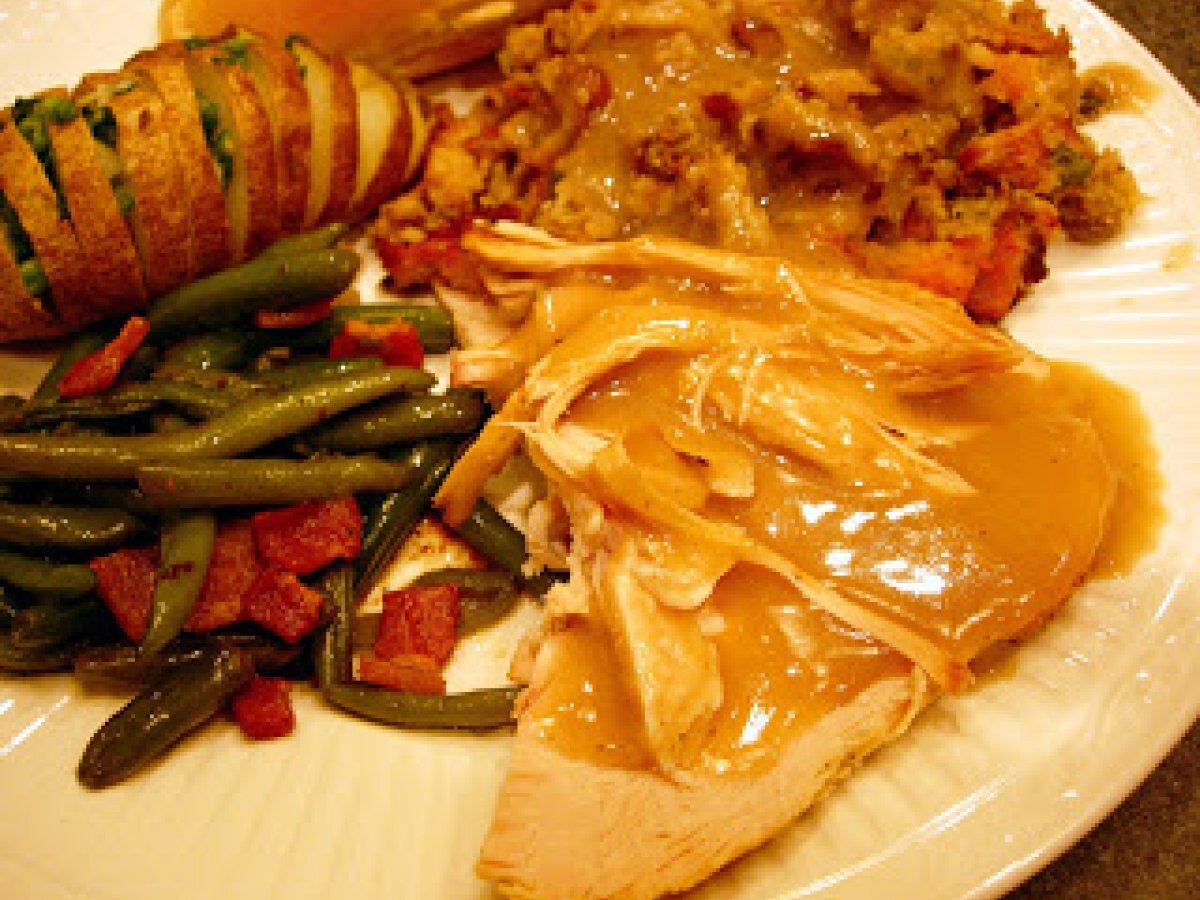 Orange Brine Smoked Turkey Breast