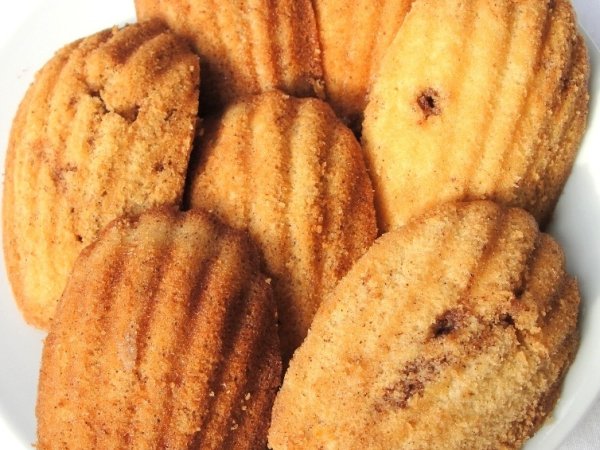 Orange Cinnamon Madeleines