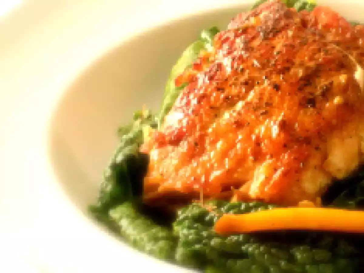 Orange Ginger Glazed Salmon