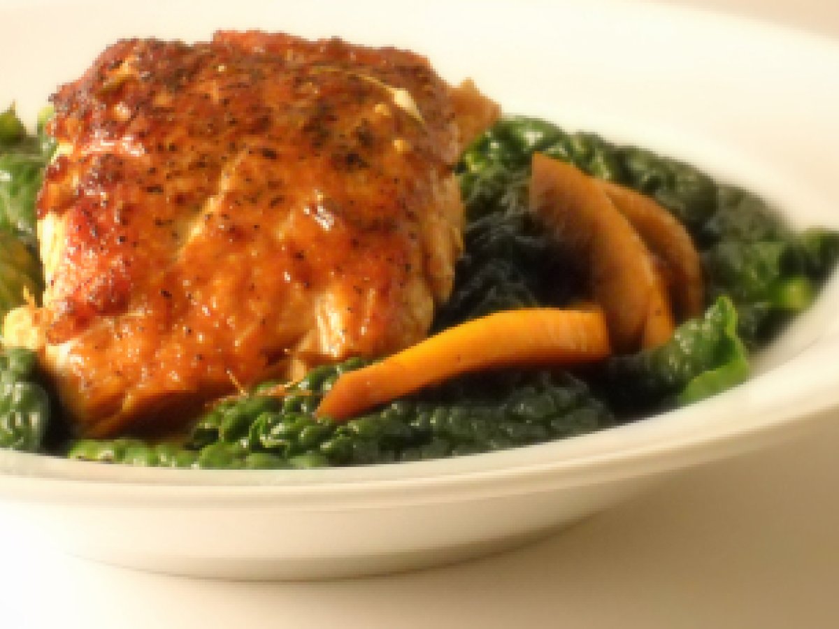 Orange Ginger Glazed Salmon - photo 2