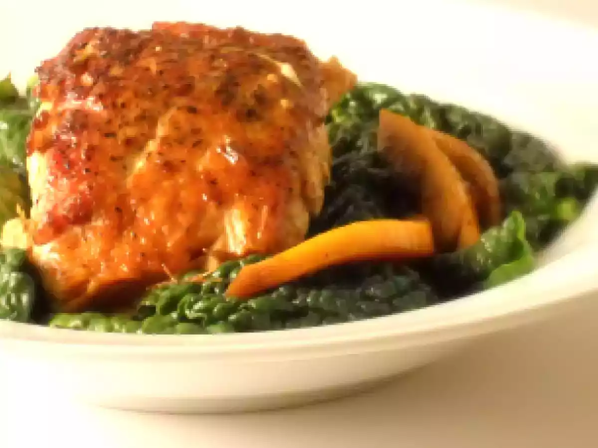 Orange Ginger Glazed Salmon - photo 2
