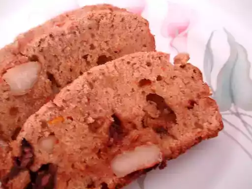 Orange macadamia rocky road quick bread recipe
