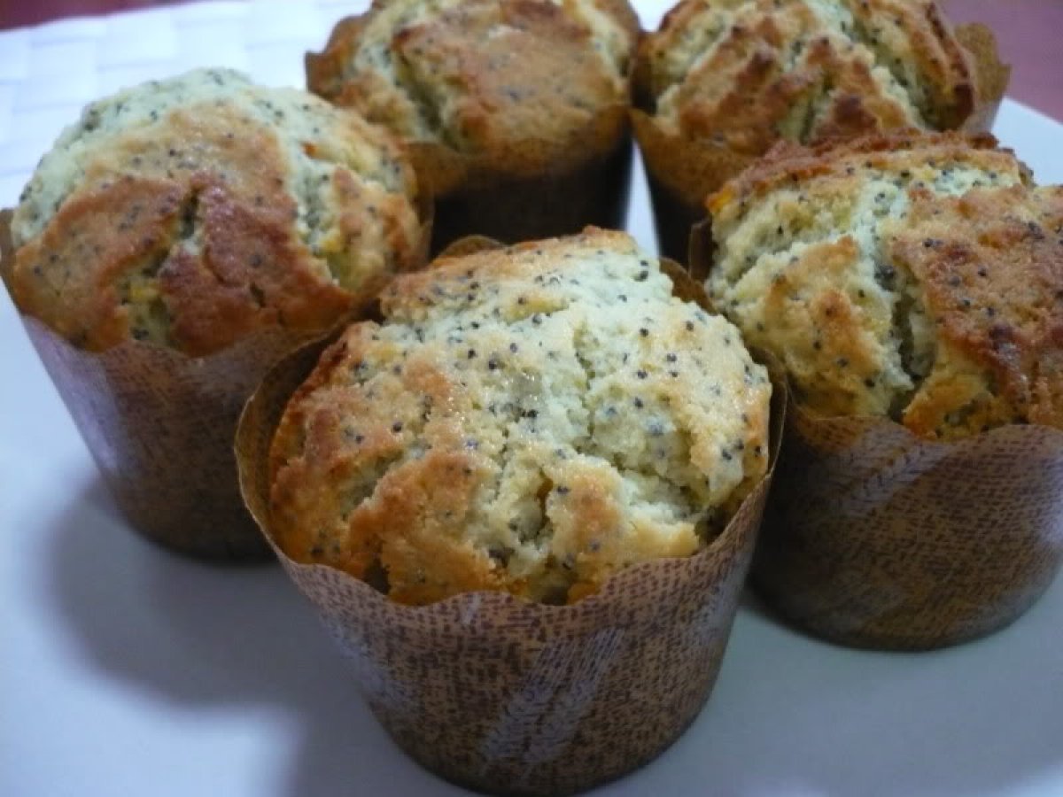 Orange Poppy Seed Muffin