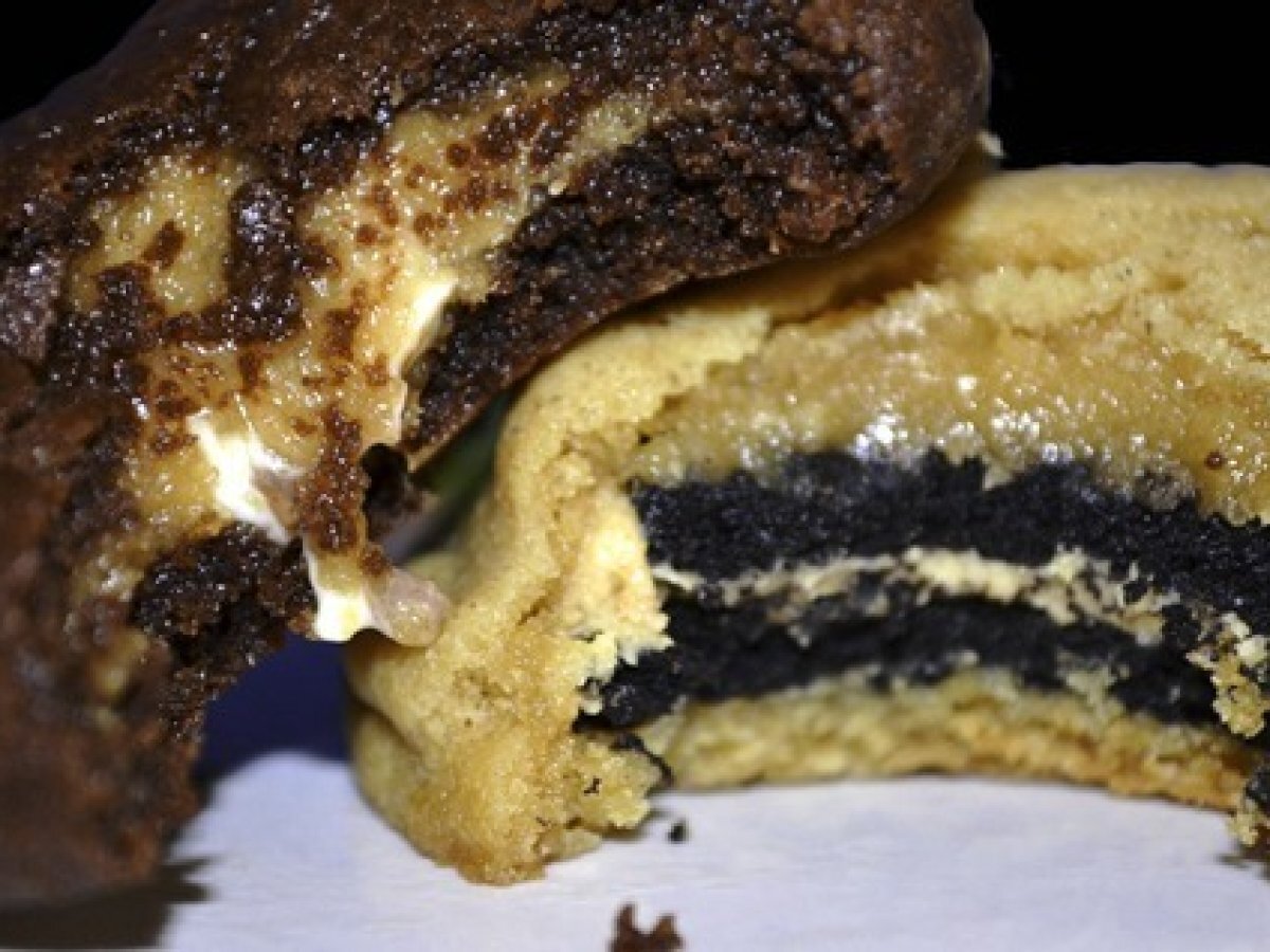 Oreo Stuffed Peanut Butter Cookies