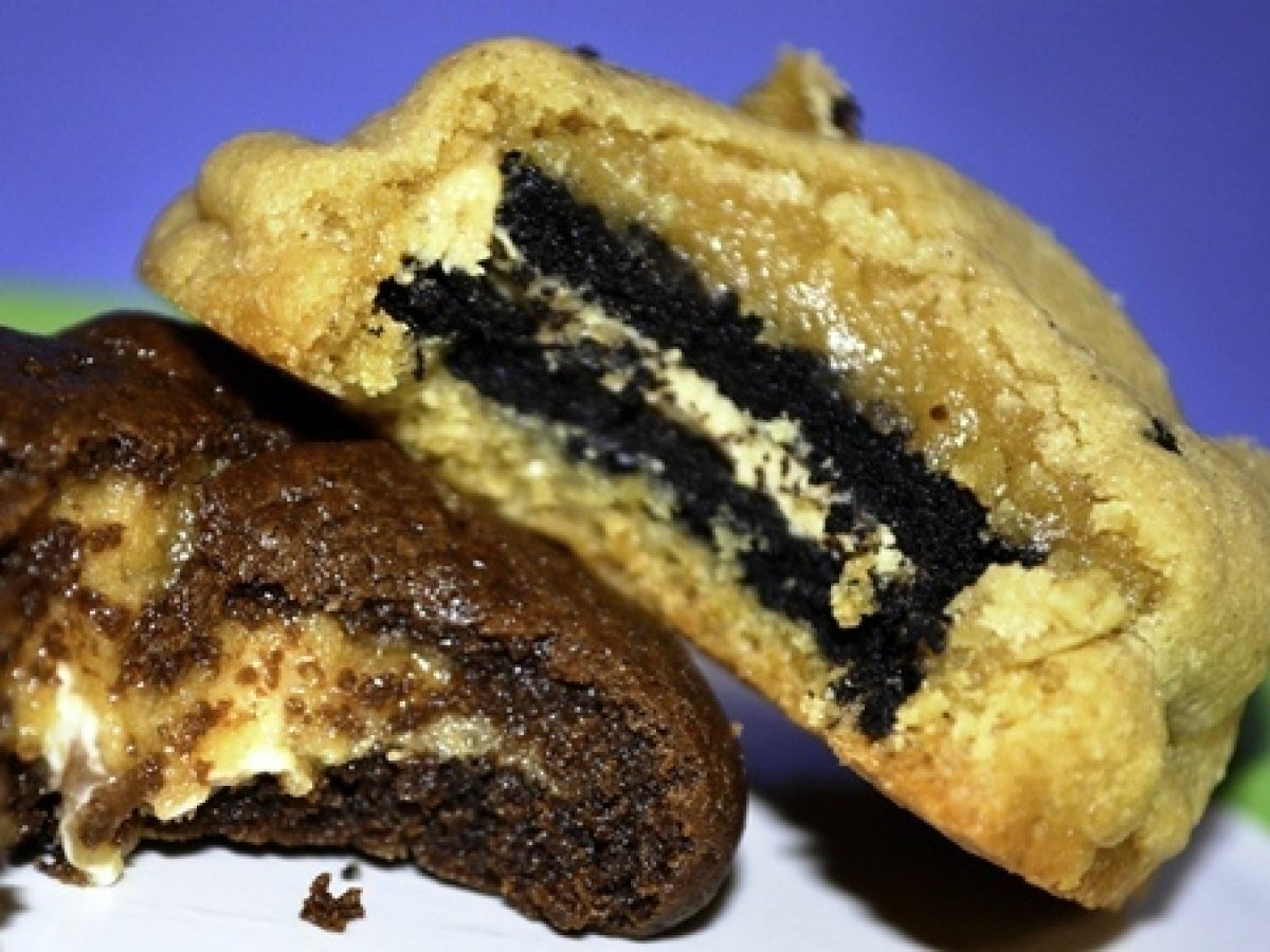 Oreo Stuffed Peanut Butter Cookies - photo 2