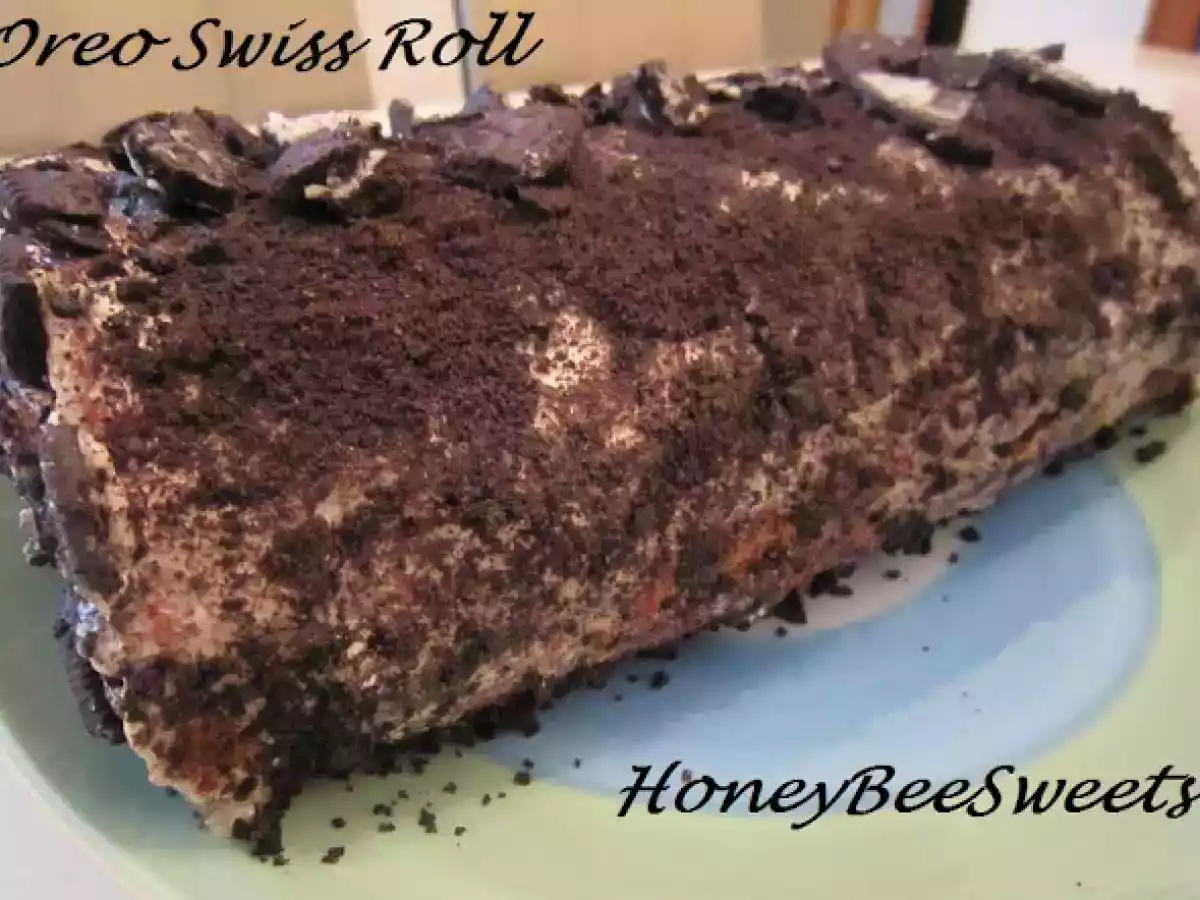 Oreo Swiss Roll