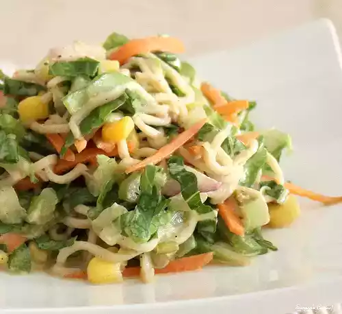Oriental noodle salad recipe