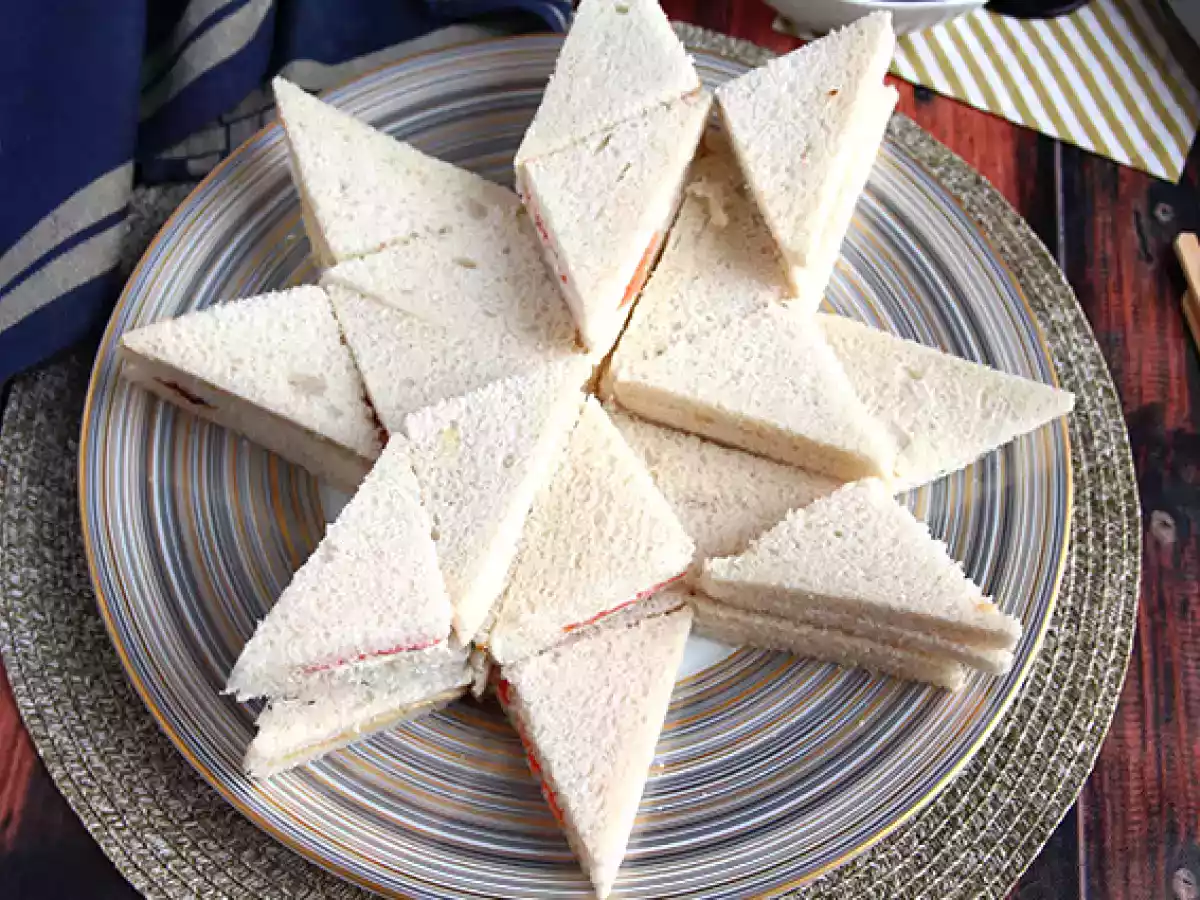 Origami star surprise bread - photo 2