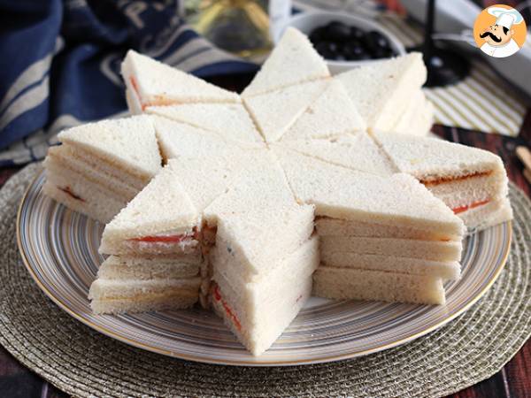 Origami star surprise bread