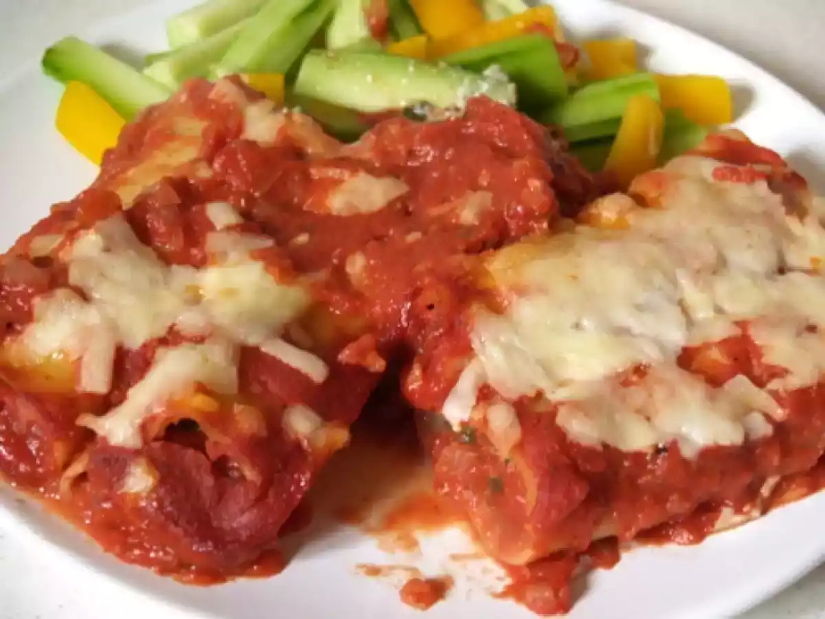 Our Cooking Project #1: Chicken, Spinach & Ricotta Cannelloni