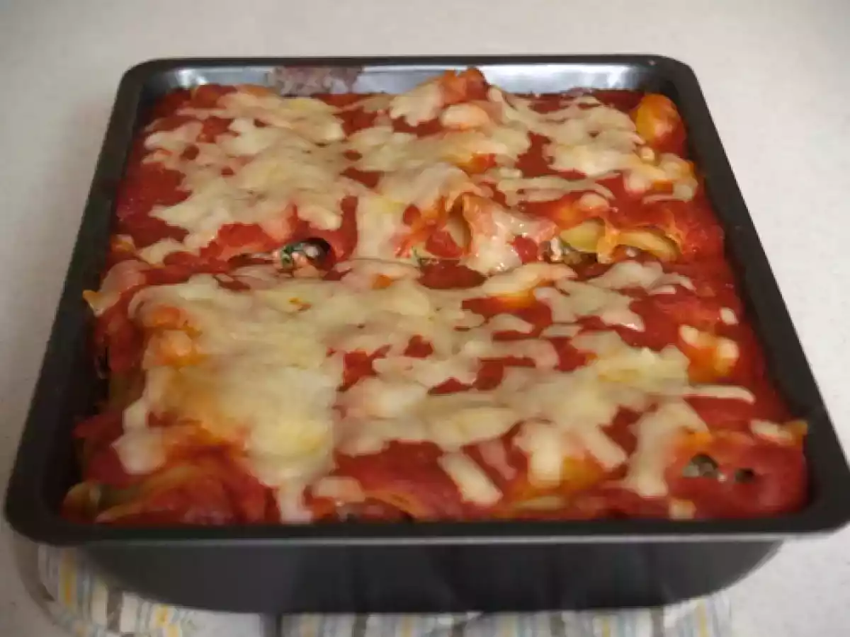 Our Cooking Project #1: Chicken, Spinach & Ricotta Cannelloni - photo 3