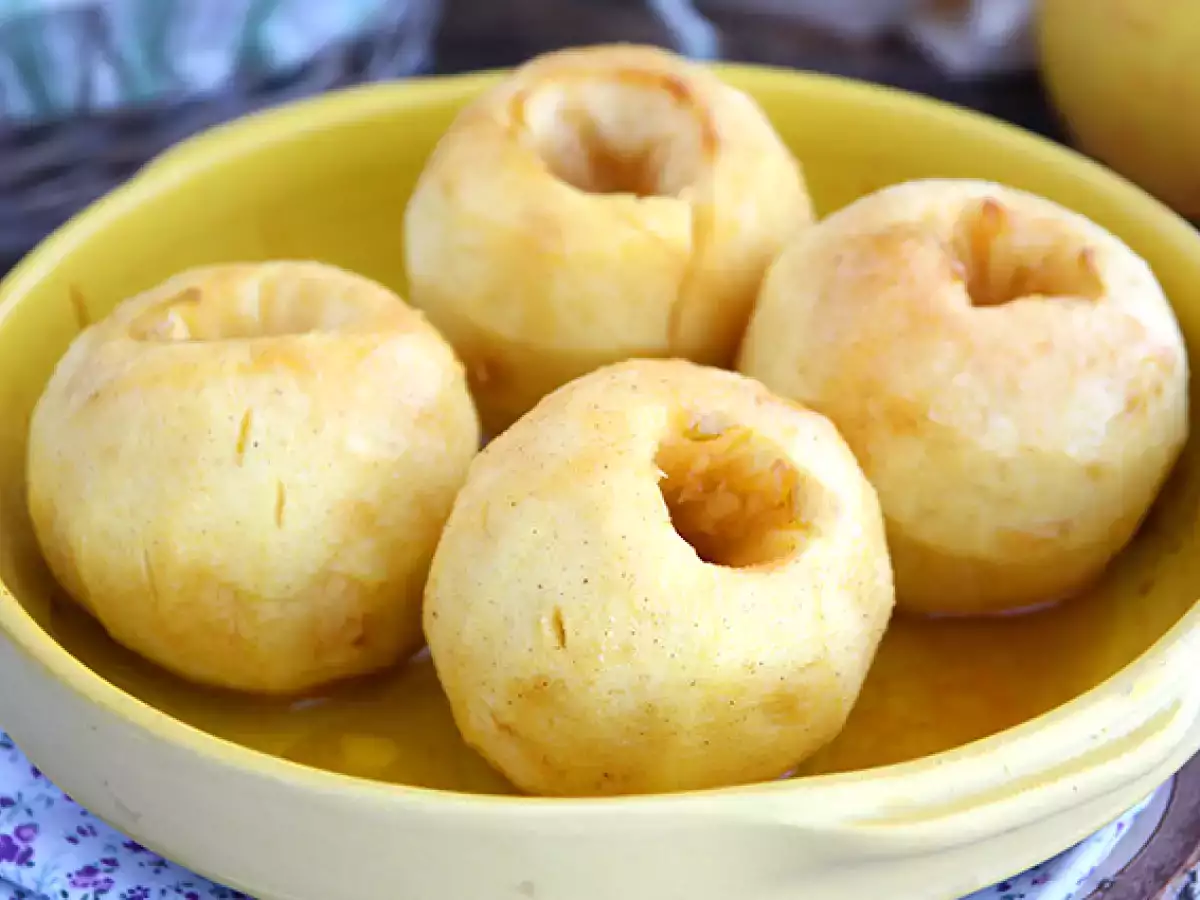 Oven-baked apples with cinnamon - photo 2