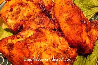 Oven baked chicken breast recipe with sweet & spicy rub