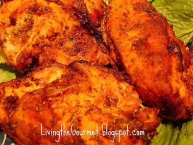 Oven Baked Chicken Breast with Sweet & Spicy Rub