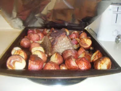 Oven Baked Roast Beef, made with Roasted Potatoes and Pearl Onions - photo 2