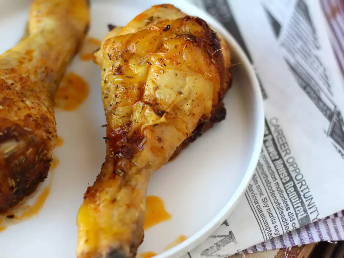 Oven marinated chicken drumsticks - super quick to make! - photo 2