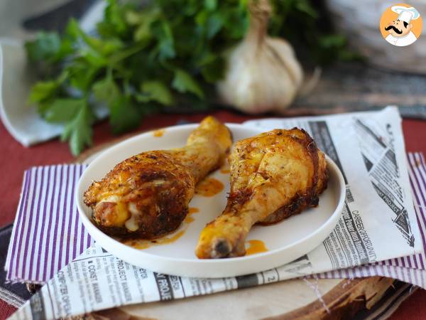 Oven marinated chicken drumsticks - super quick to make! - photo 3