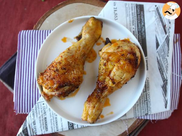 Oven marinated chicken drumsticks - super quick to make! - photo 4