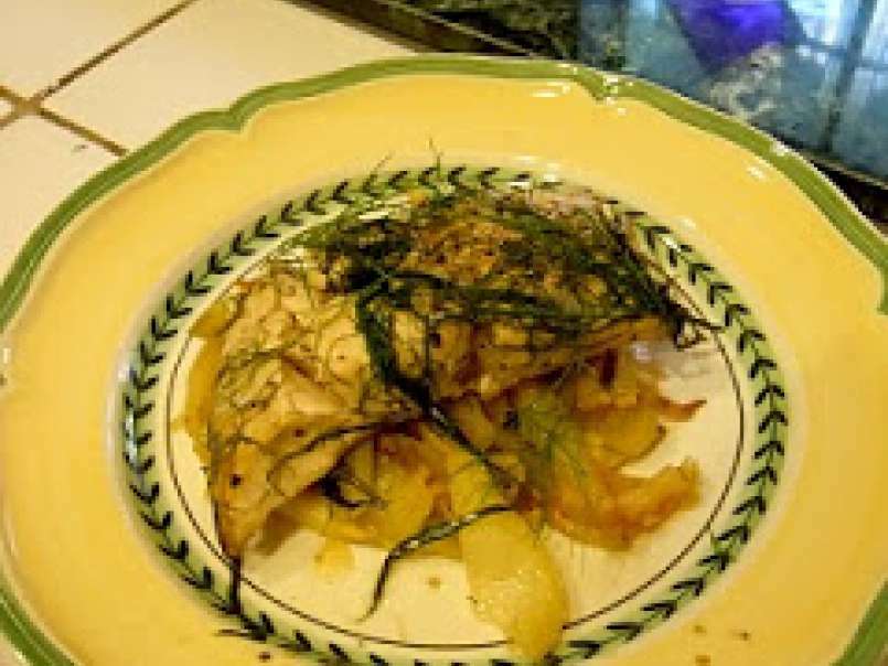 Oven-Roasted Fish with Fennel