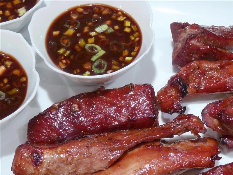 Oven roasted hoisin pork tenderloin strips Recipe Petitchef