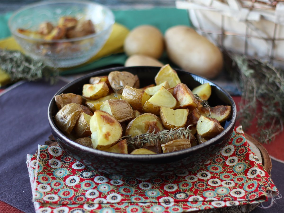 Oven roasted potatoes, the classic recipe - photo 6