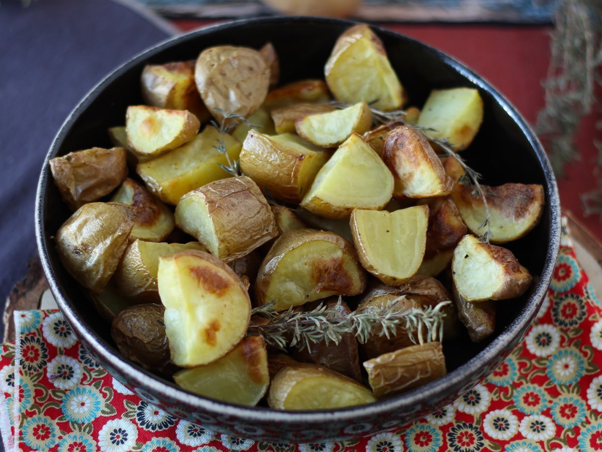 Oven roasted potatoes, the classic recipe - photo 7