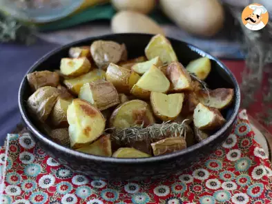Oven roasted potatoes, the classic recipe
