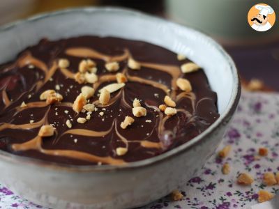 Overnight oat, red berries and chocolate, a healthy and filling breakfast! - photo 4