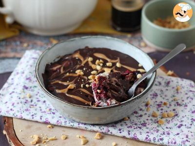 Overnight oat, red berries and chocolate, a healthy and filling breakfast! - photo 7