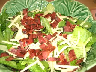 Overnight spinach salad recipe