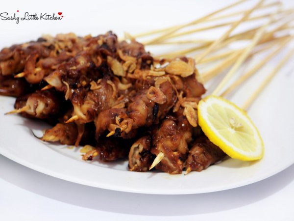 Oyster Mushroom Satay