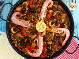 Paella with seafood, photo 1