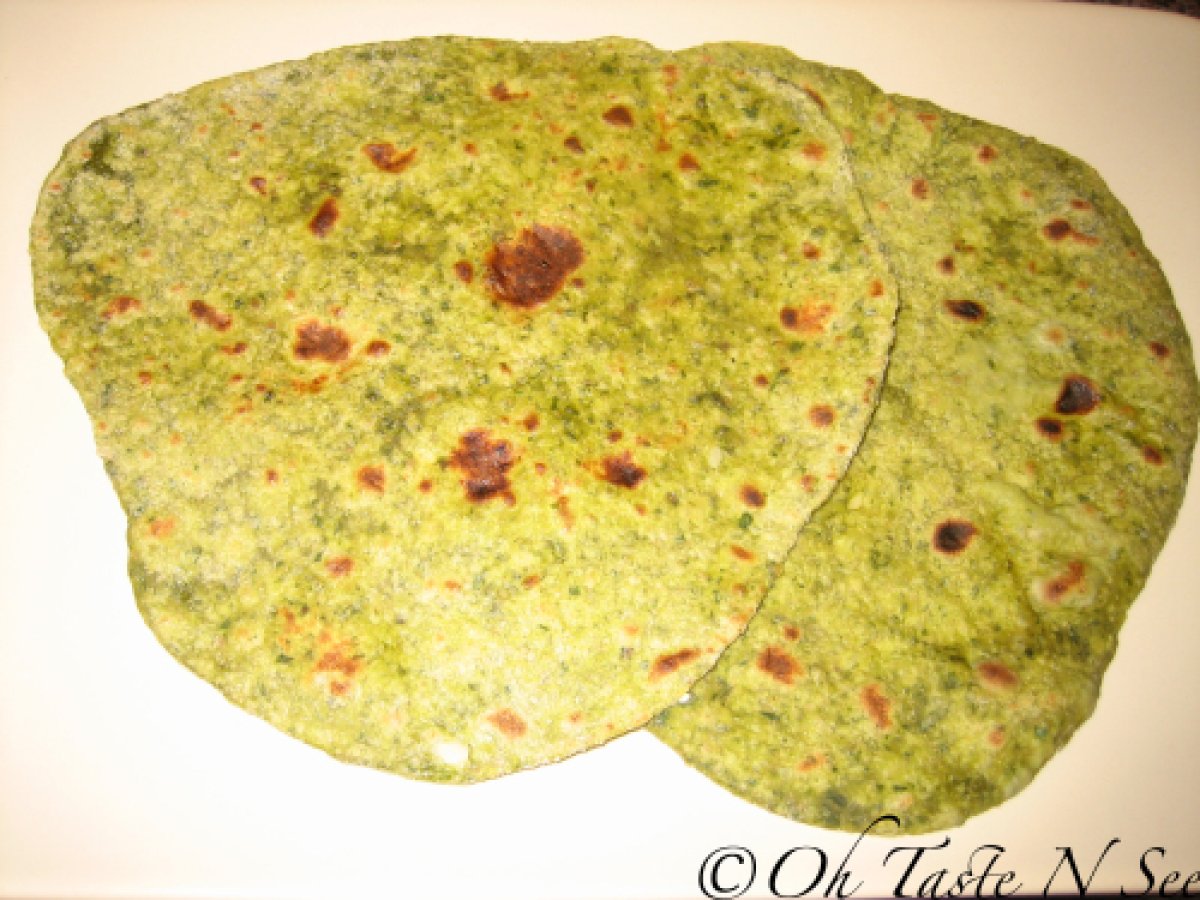 Palak Oat Bran Paratha - photo 2