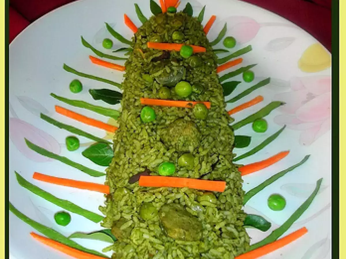 Palak (Spinach) Rice - photo 2