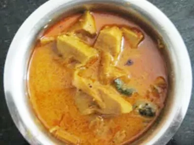 Palakai Kulambu/Green Jackfruit Curry