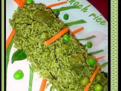 Palak(Spinach) Rice