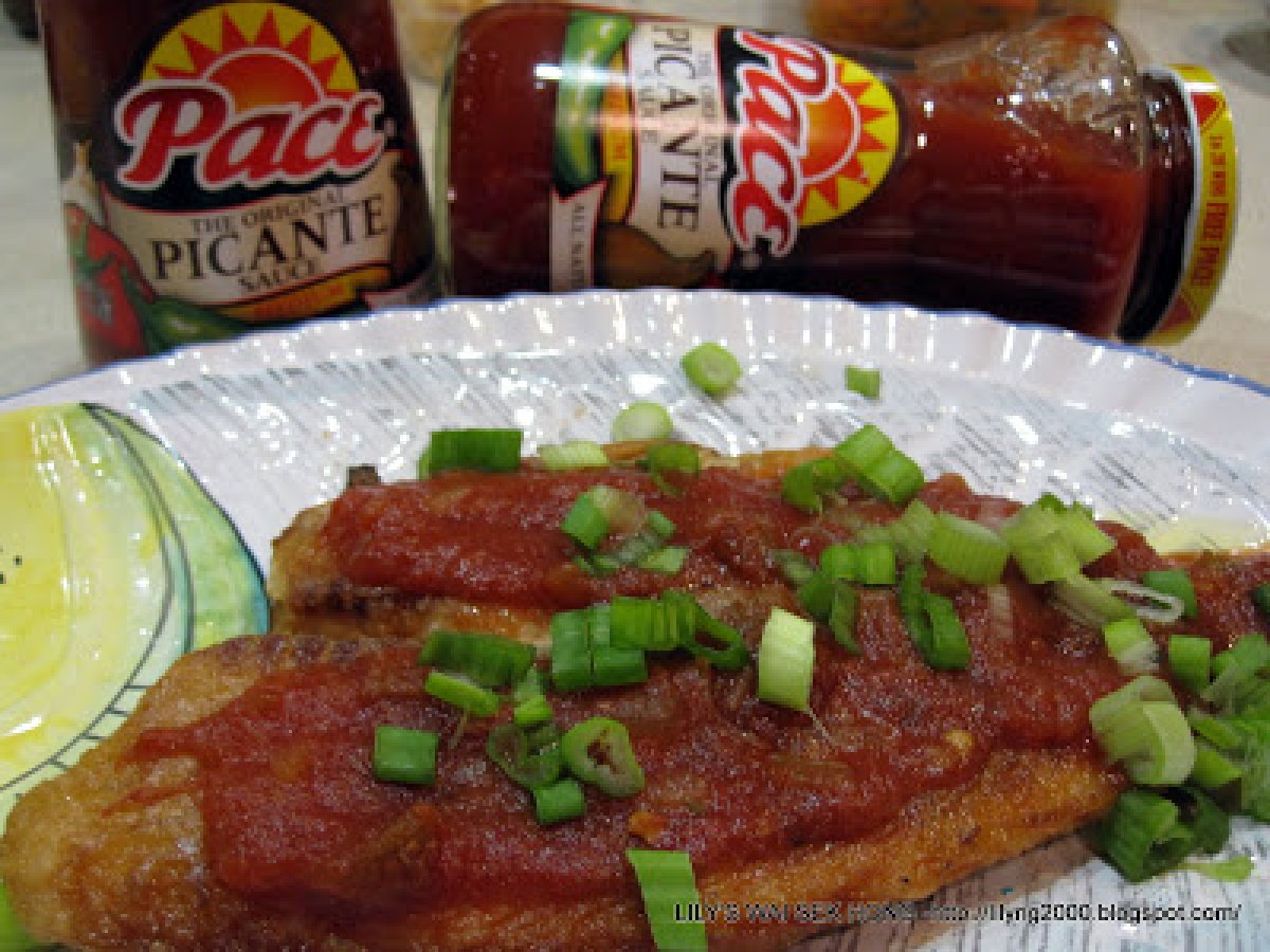 Pan-fried Fish Fillet with Pace Picante Sauce - photo 2