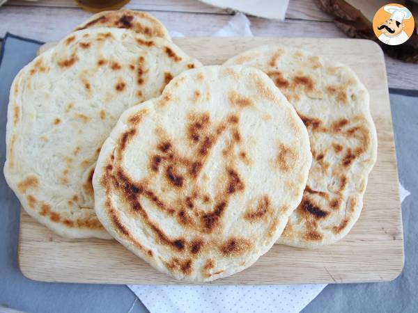 Pan-fried pita bread - photo 3