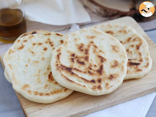 Pan-fried pita bread - photo 5