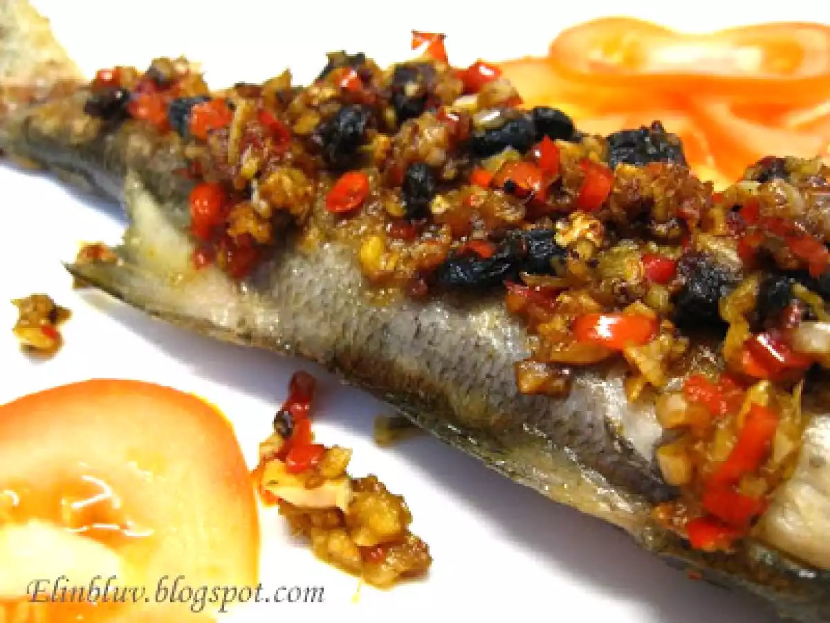 Pan Fried Threadfin Salmon With Salted Black Beans - photo 2