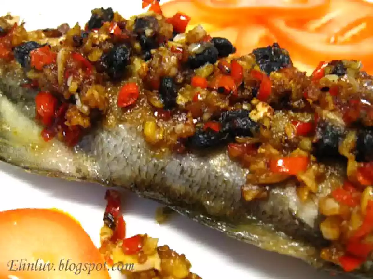Pan Fried Threadfin Salmon With Salted Black Beans - photo 3