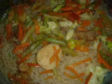 Pancit Bihon (Rice Stick Noodles)
