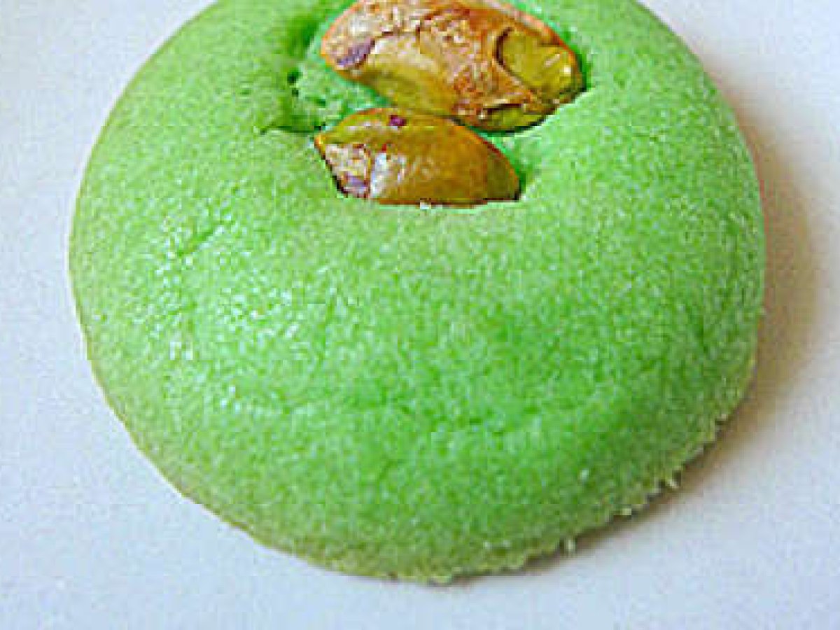Pandan Thumbprint Cookies