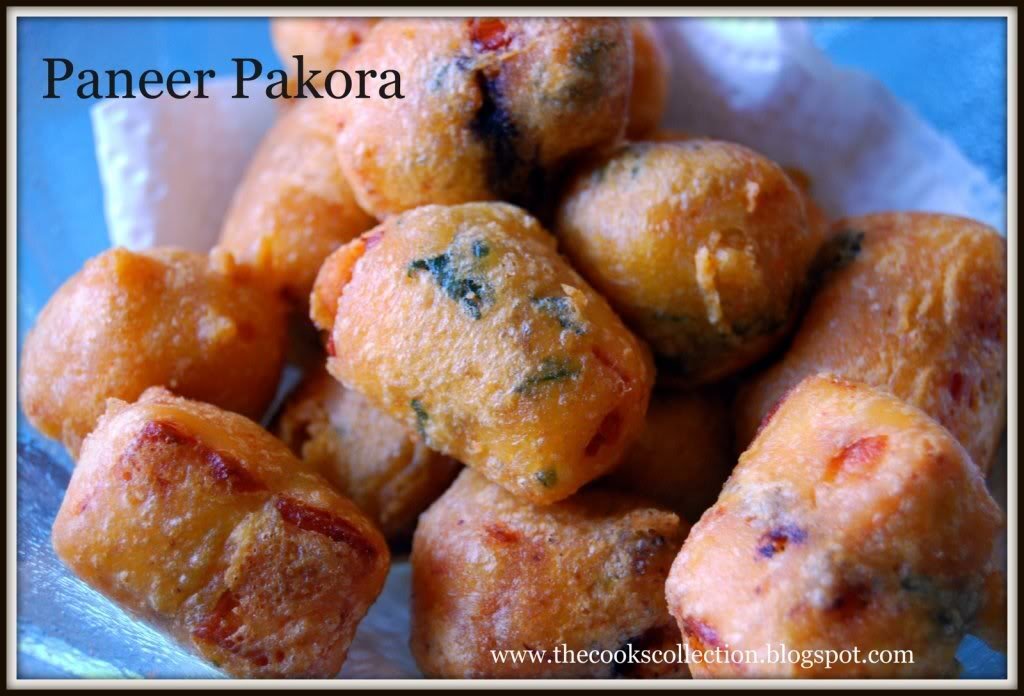 Paneer pakora (indian cheese fritters) Recipe Petitchef