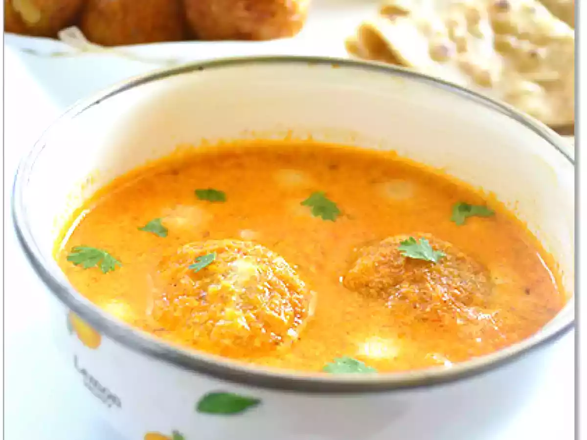 Paneer stuffed Cauliflower Kofta Curry | Side dish for Chapathi - photo 3