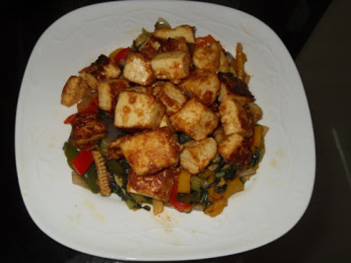 Paneer Teriyaki Stir Fry - photo 2