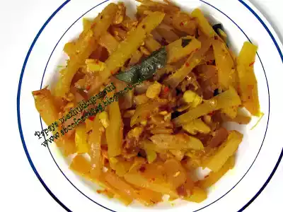 Papaya mezhukkupuratti recipe