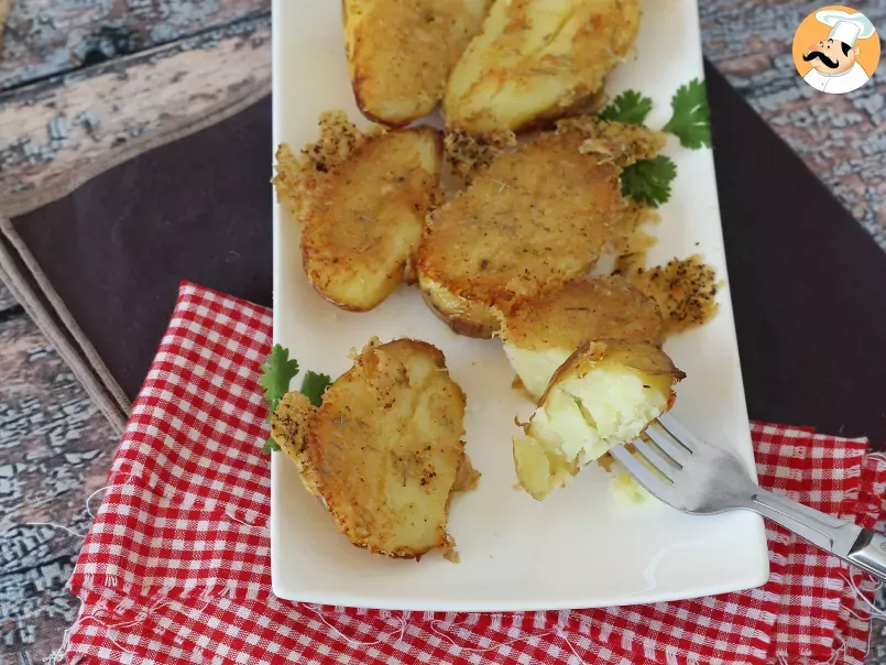 Parmesan potatoes, soft on the inside and crispy on the outside!, photo 1